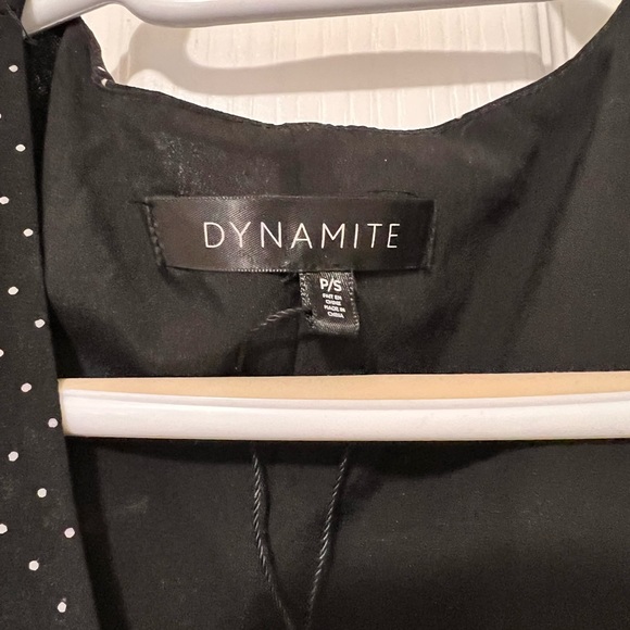 NWOT Dynamite Polka dot dress - Picture 3 of 3